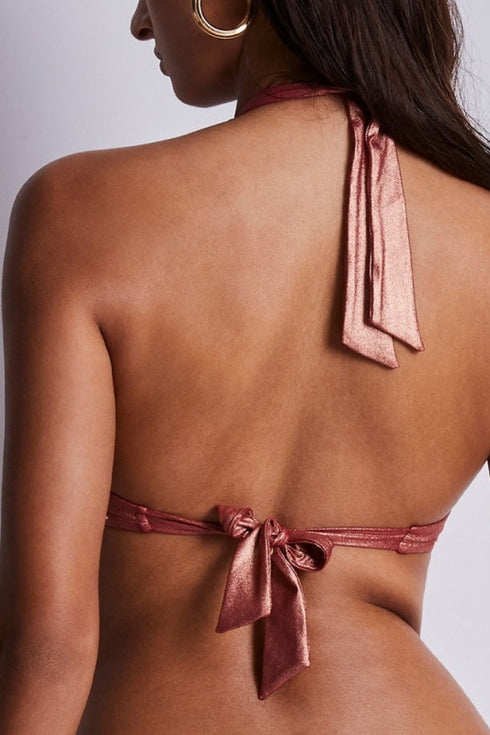 Aubade Sunlight Glow Mouled Triangle bikini top